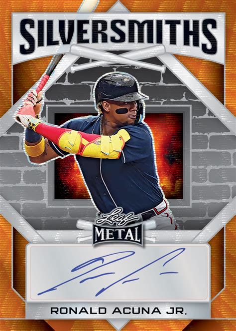 leaf metal baseball card list